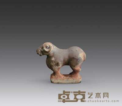 六朝 玉羊 长2.6cm